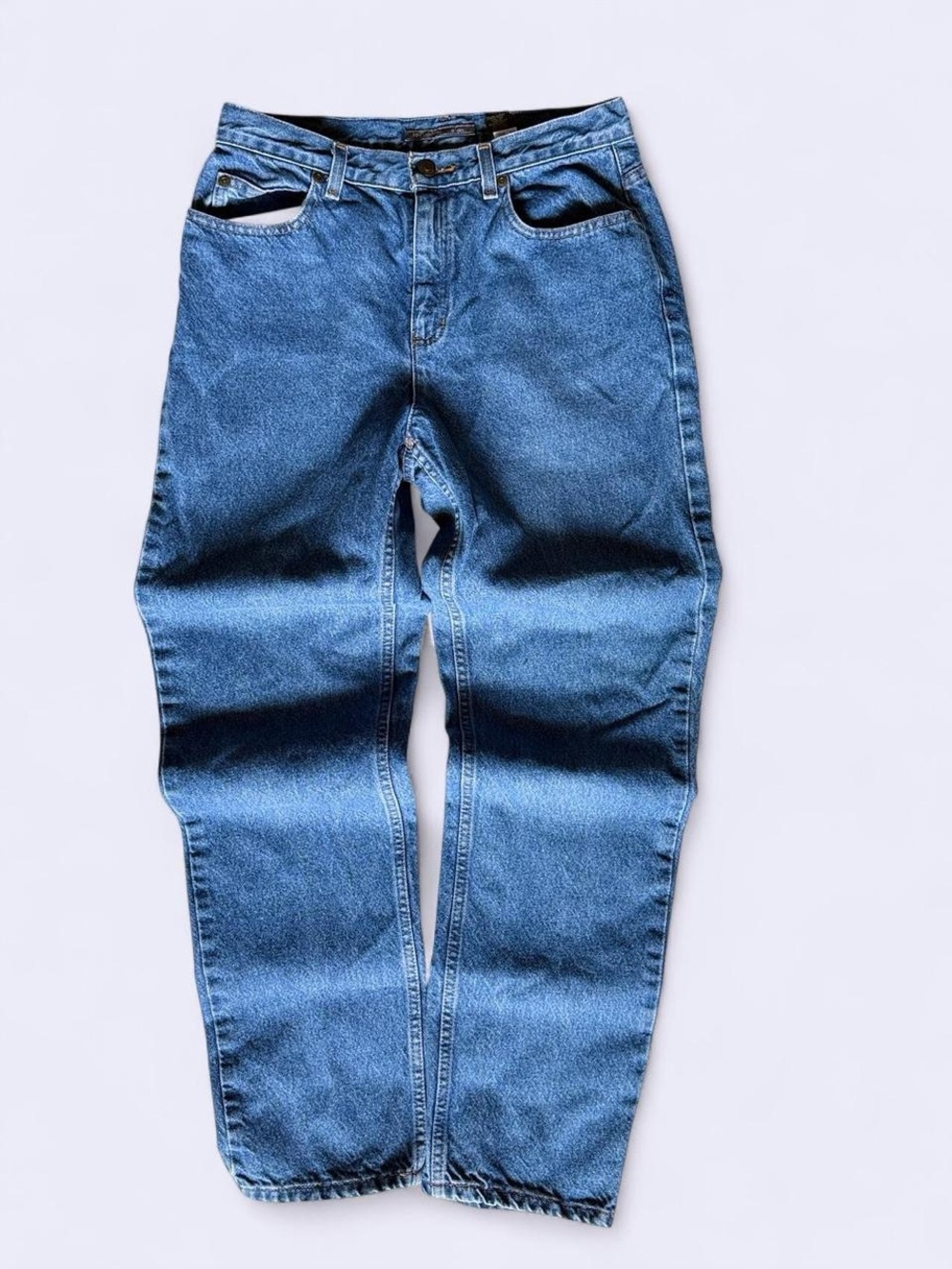 Liz Claiborne Women's Straight Leg Jeans - Size 10R Blue Denim